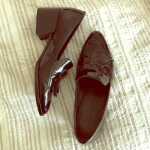 Rebecca minkoff loafer patent leather shoes